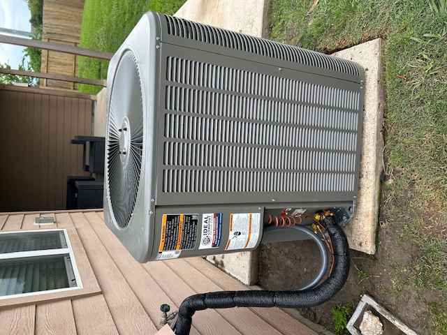 Residential HVAC installation
